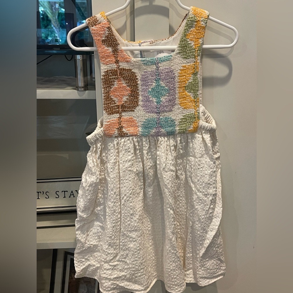 Zara crochet dress